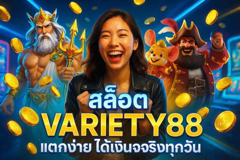 สล็อต VARIETY88 แตกง่าย ได้เงินจริงทุกวัน