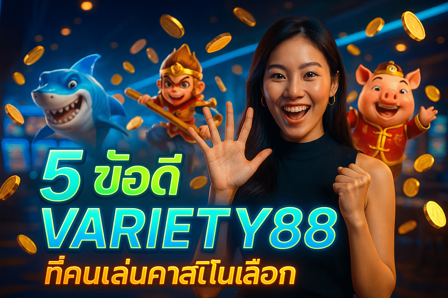5 ข้อดี VARIETY88 ที่คนเล่นคาสิโนเลือก