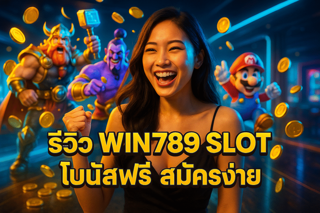 รีวิว WIN789 SLOT โบนัสฟรี สมัครง่าย