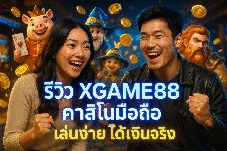 รีวิว XGAME88 คาสิโนมือถือ เล่นง่ายได้เงินจริง