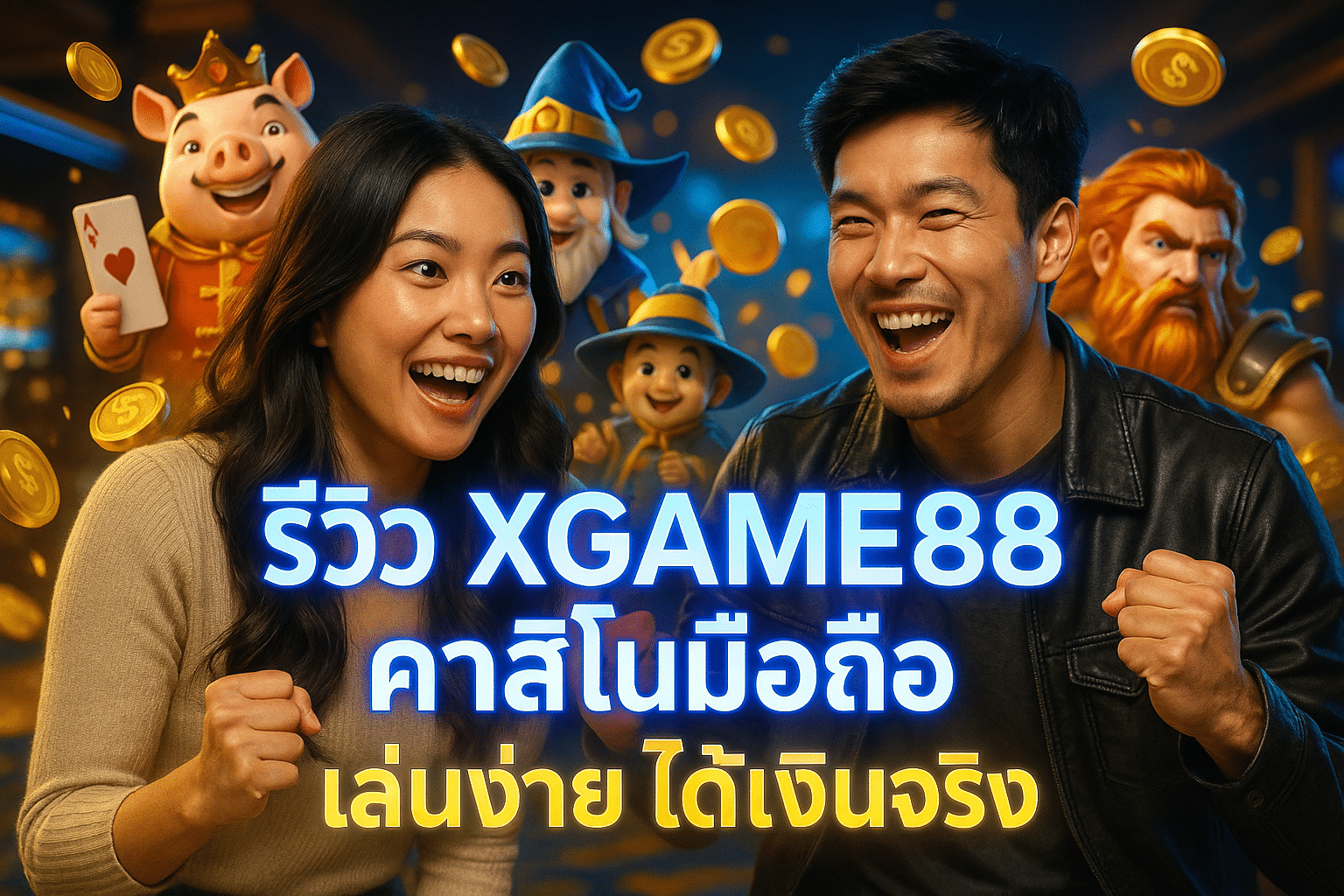 รีวิว XGAME88 คาสิโนมือถือ เล่นง่ายได้เงินจริง