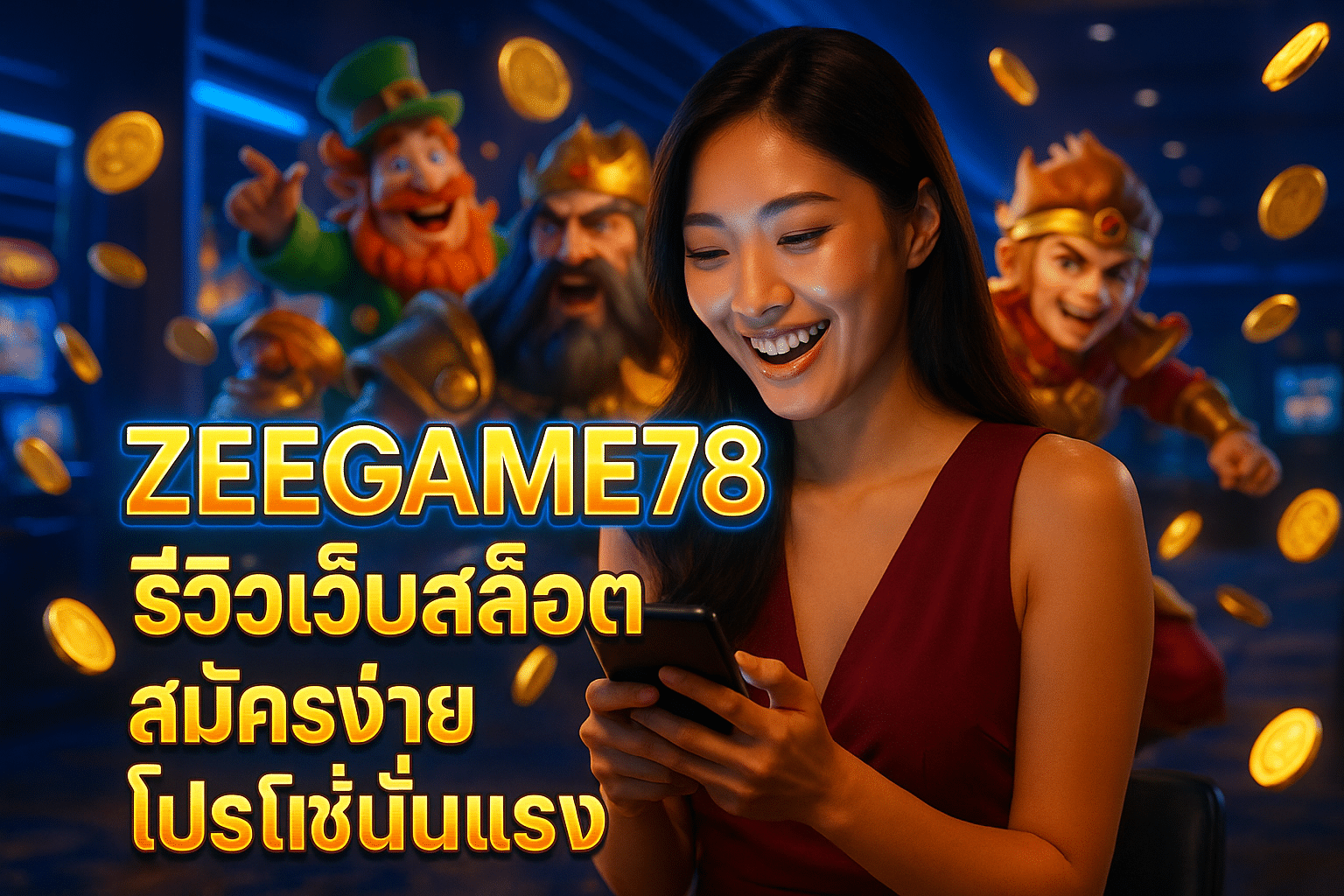ZEEGAME78 รีวิวเว็บสล็อต สมัครง่าย โปรโมชั่นแรง