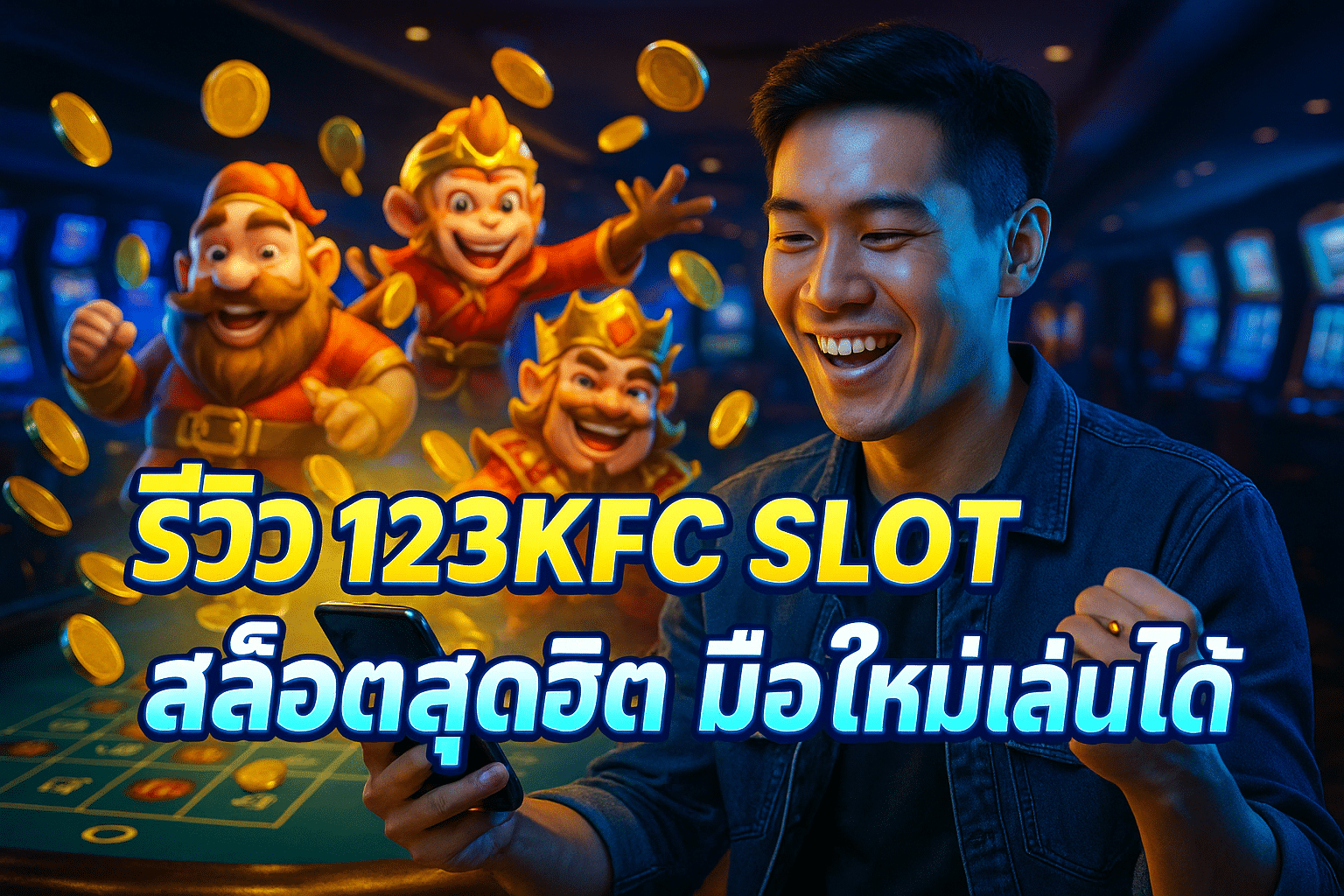 รีวิว 123KFC SLOT สล็อตสุดฮิต มือใหม่เล่นได้