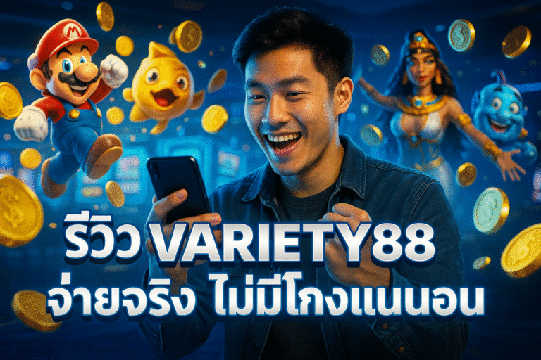 รีวิว VARIETY88 จ่ายจริง ไม่มีโกงแน่นอน
